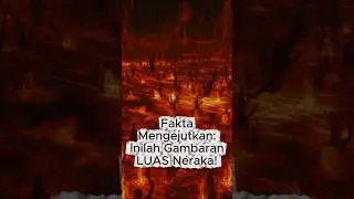 Fakta Mengejutkan Inilah Gambaran LUAS Neraka! #feedshorts #infoislami