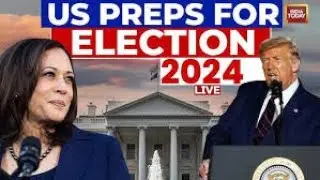 US Election LIVE: Harris vs Trump | America Prepares For Its Most Consequential Election