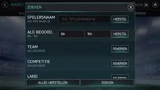 FIFA Mobile Sniping Filters