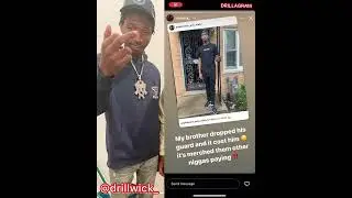 051 Drilla speaks about 051 Melly&rsquo;s death 😬🔫🥷🕊💯