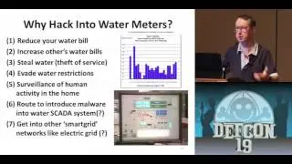 DEF CON 19 - John McNabb - Vulnerabilities of Wireless Water Meter Networks