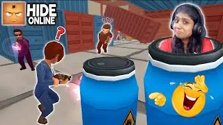Finally I Found A Best Hiding Spot In HIDE ONLINE 😂 Hunter Vs Props | Jeni Gaming 2.0