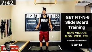 Get Fit-N-6 Slide Board Training | HIIT 9 | Young-N-Love
