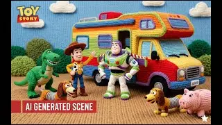 Toy Story 4: Buzz Finds His Way Back to the RV Scene | AI Reimagined