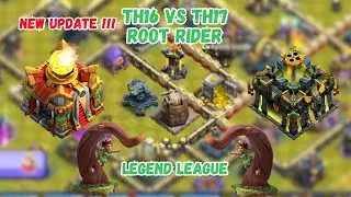 (5900+🏆) TH16 vs TH17 Root Rider Vers