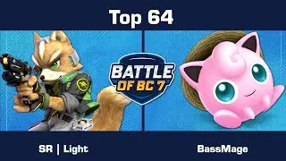 SR | Light (Fox) vs BassMage (Jigglypuff) - Top 64 - Ultimate Singles | BoBC7
