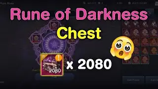 Black Desert Mobile | Opening 2000+ Rune of Darkness Chest - Luckiest Beginning