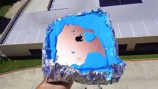 Can Oobleck Save iPad Pro 9.7 from a 100 FT Drop Test? (non-Newtonian fluid) - GizmoSlip