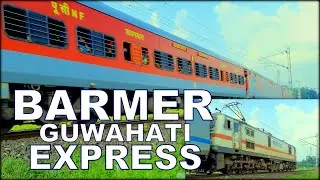 15631 Barmer - Guwahati Express | बाड़मेर - गुवाहाटी एक्सप्रेस | Gomoh GMO WAP7 at New Jalpaiguri