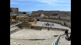 Exploring Tarragona Spain Ancient Roman Amphitheater from 2 A.D.