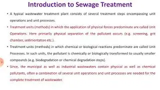 2 1 Introduction to wastewater treatments