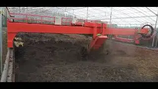 Hydraulic disc flipping machine