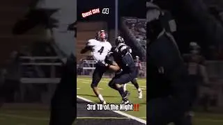 Quest Clay's 3rd TD 🔥 in rivalry game against Bellefontaine #d1athlete