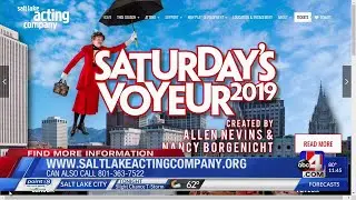 Salt Lake Acting Company 'Saturday's Voyeur' 2019