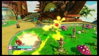 Skylanders SWAP Force - Fire Bone Hot Dog Burning Bow Wow Upgrade Path