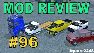 Farming Simulator 17 Mod Review #96 Dodge Trucks, Flatbed & Volvo Semi