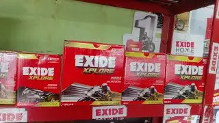 EXIDE bick 🔋 for BS6  TVS appache RTR160,RTR180, and bajaj palsar 150 BS4