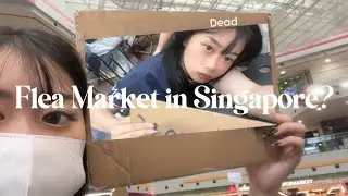 I tried selling my clothes at a flea market in Singapore