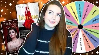 wheel decides what romance books i read | Smutathon Reading Vlog