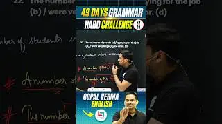 Day 22 of 49 Days Challenge | English Grammar for all competitive exams #englishgrammar #shorts #ssc
