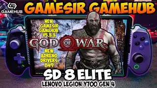 God of War | SD 8 ELITE | Gamehub V5.3.3 | New 8 Elite Gen 5 Driver 849