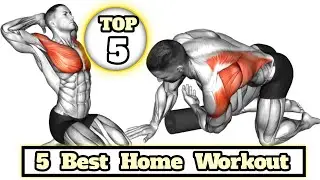 No Time? Do This 5-Minute Workout & Stay Fit Forever 🔥 #workout 