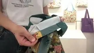 Cotton bag with heat sublimation printing