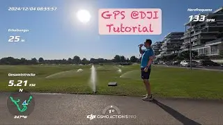 Dashboard GPS Data &bull; Tutorial f&uuml;r DJI Statistik mit Apple Health &bull; Firmware Update DJI Action 5 Pro