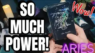 ARIES I'VE NEVER SEEN POWER LIKE THIS BEFORE! ✨️ & SOMEOME'S GAMES AREN'T WORKING! 😲