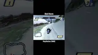 Sled Storm [1999] #playstation #gameplay