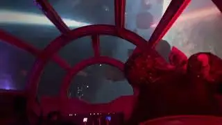 Trying Chewie mode on Millennium Falcon