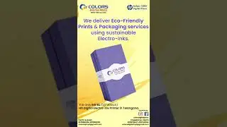 Packaging is important and vivid for a bright and colorful Packaging at Colors Digital Press