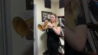 Chloe Rowlands playtests the Martin B&ouml;hme Tumultus trumpet!