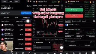 Cara trading kripto bitcoin yang lagi anjlok merah langsung untung di aplikasi pintu pro futures