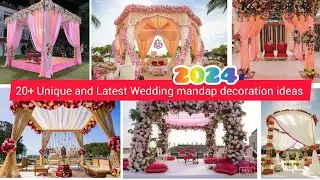 20+ unique and latest wedding mandap decoration ideas||flower decoration for marriage decorations