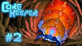 Trapping GHORM THE DEVOURER in Core Keeper! - Ep #2