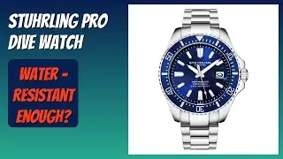 REVIEW (2025): Stuhrling Pro Dive Watch. Features