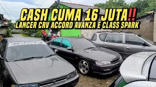 Harga SUPER kandas cuma 16 juta ni❗Syaqir ramadan motor obral mobil bekas murah lancer cielo crv dll