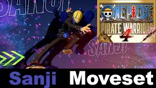 SANJI Moveset - One Piece Pirate Warriors 4