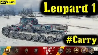 World of Tanks Leopard 1 Replay - 7 Kills 8.8K DMG(Patch 1.7.0)