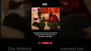 #Afrobeats Olu Maintain explains the Yahooze title for his famous song.