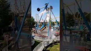 Amusement Park Ride Attraction Malfuction and Collapse