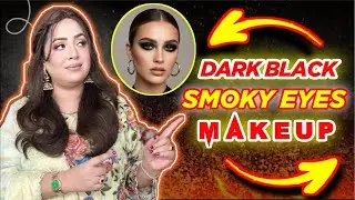 || Dark Black Smokey Eyes MakeUp 💄 || Makeover By Sonu ||  Live Session With J'S Beauty Saloon 💅