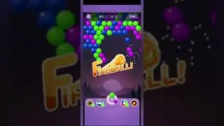 Bubble Shooter Rainbow Shot & POP Puzzle Hard Level 297 ।Download  Free Now । #YTshorts