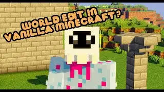World Edit without Plugins or Mods - Minecraft 1.20 - Command Block Tutorial