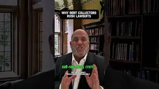Why Collectors Rush Lawsuits #debtlawsuit #debtcollectors #consumerlaw #courtdefense #fyp