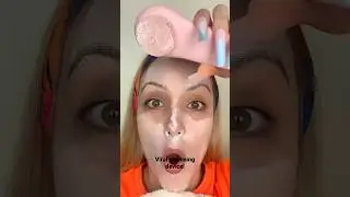 Hot & Cold Cleansing Brush! ❄️🥵 #skincare #beauty #skincareroutine #skin #fy #viral #shorts #makeup