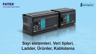 Fatek PLC 1 Eğitimi | Sayı sistemleri, Veri tipleri, PLC, Ladder, Ürünler, Kablolama