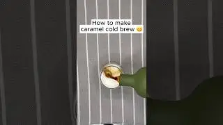 Caramel cold brew 😋