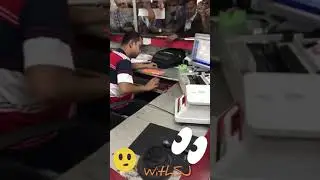 Fastest Typing on computer using one hand really appreciate him #shorts